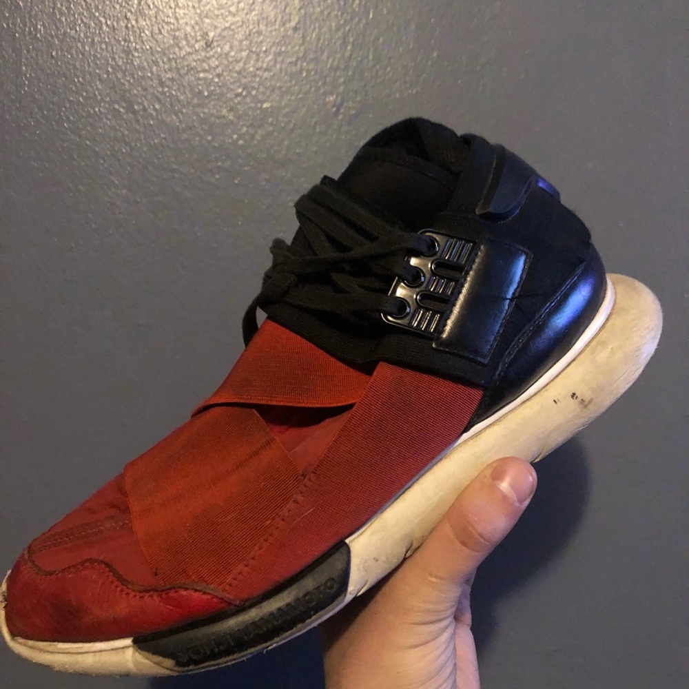 Y3 Red Qasa High BEATERS*
